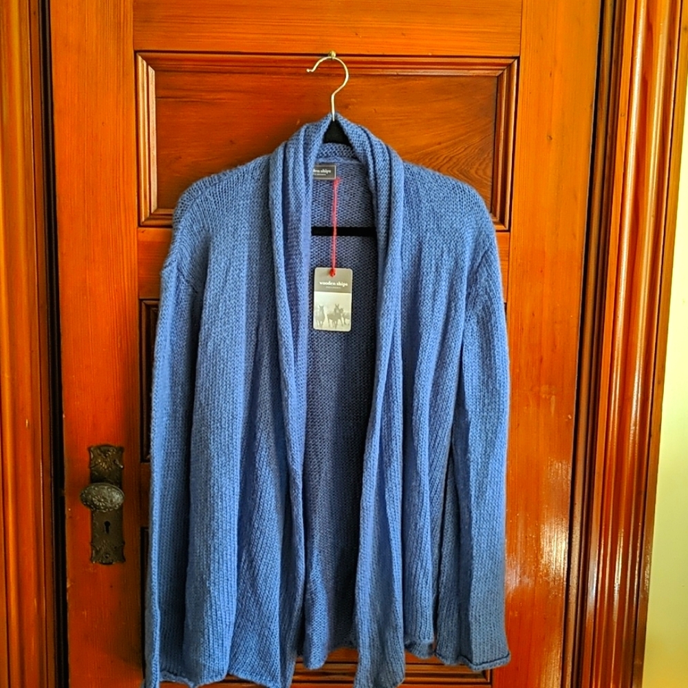 NWT Wooden Ships cardigan
